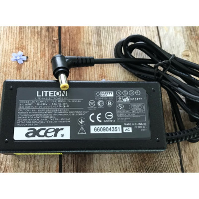 Блок живлення для ноутбука ACER 19V/3.42A (5.5 * 1.7 Б) без мережевого кабелю Блок живлення для ноутбука ACER 19V/3.42A (5.5 * 1.7 Б) без мережевого кабелю