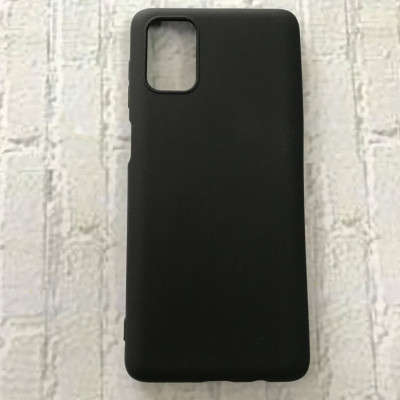 Накладка SMTT Soft Touch для Samsung M51/M515 в тех. упаковці- чорний Накладка SMTT Soft Touch для Samsung M51/M515 в тех. упаковці- чорний