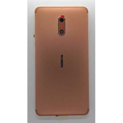 Задня кришка для Nokia 6 Dual Sim / TA-1021) Gold Задня кришка для Nokia 6 Dual Sim / TA-1021) Gold