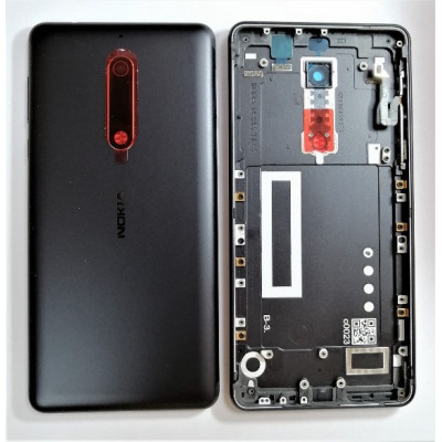 Задня кришка для Nokia 5 / TA-1024 / TA-1027 / TA-1044 / TA-1053) Matte Black Задня кришка для Nokia 5 / TA-1024 / TA-1027 / TA-1044 / TA-1053) Matte Black