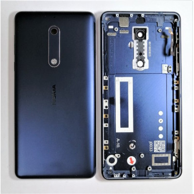 Задня кришка для Nokia 5 / TA-1024 / TA-1027 / TA-1044 / TA-1053) Blue Задня кришка для Nokia 5 / TA-1024 / TA-1027 / TA-1044 / TA-1053) Blue