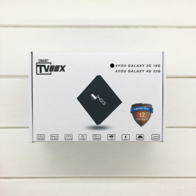 Smart TV Box 4you Galaxy 2G/16G- чорний