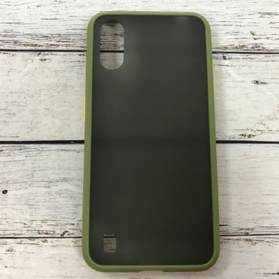Накладка Darkened для Samsung A01/A015- зелений Накладка Darkened для Samsung A01/A015- зелений