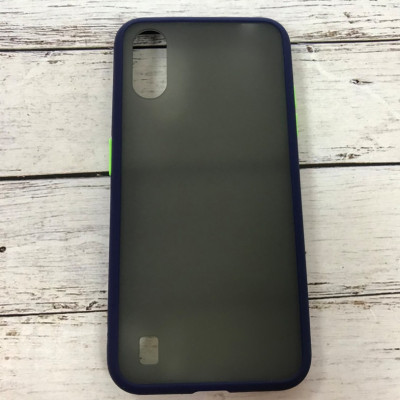 Накладка Darkened для Samsung A01/A015- синій Накладка Darkened для Samsung A01/A015- синій