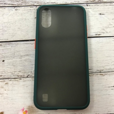 Накладка Darkened для Samsung A01/A015- темно-зелений Накладка Darkened для Samsung A01/A015- темно-зелений