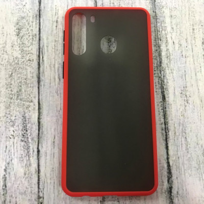 Накладка Darkened для Samsung A21/A215- червоний Накладка Darkened для Samsung A21/A215- червоний