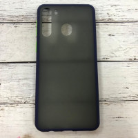 Накладка Darkened для Samsung A21/A215- синій