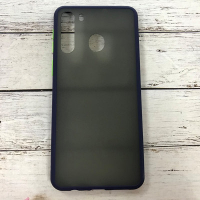 Накладка Darkened для Samsung A21/A215- синій Накладка Darkened для Samsung A21/A215- синій