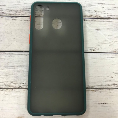 Накладка Darkened для Samsung A21/A215- темно-зелений Накладка Darkened для Samsung A21/A215- темно-зелений