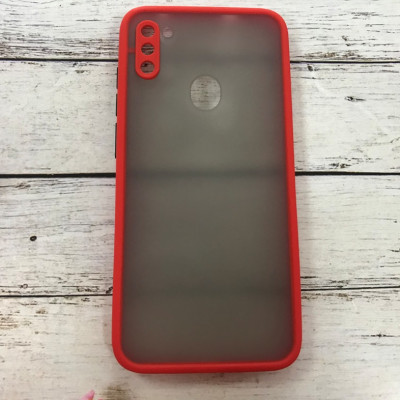 Накладка Darkened для Samsung M11/A11/M115/A115- червоний Накладка Darkened для Samsung M11/A11/M115/A115- червоний