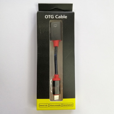 OTG USB на Lightning (good quality) OTG USB на Lightning (good quality)