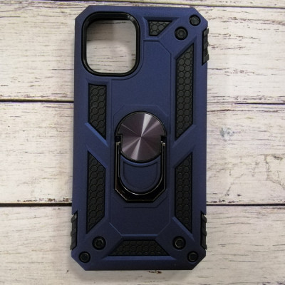 Протиударний чохол Antishock для iPhone 12 mini- темно- синій Протиударний чохол Antishock для iPhone 12 mini- темно- синій