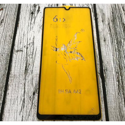 Скло захисне 6D Premium для Samsung A42/A425 в тех. упаковці- чорний Скло захисне 6D Premium для Samsung A42/A425 в тех. упаковці- чорний