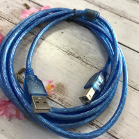 USB кабель AM/BM принтер (3м) USB кабель AM/BM принтер (3м)