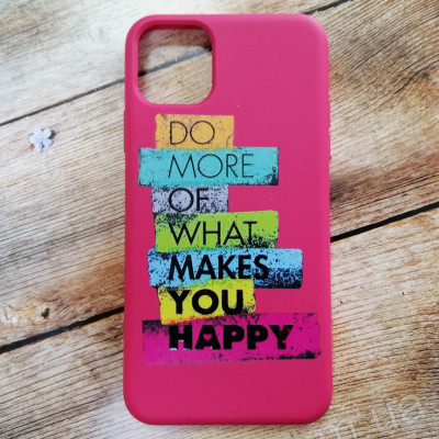 Накладка (з мікрофіброю) Case Art для iPhone 11 Pro Max- бордовий