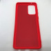 Накладка (з мікрофіброю) Silicone Cover Full without Logo для Samsung A72/A725- червоний
