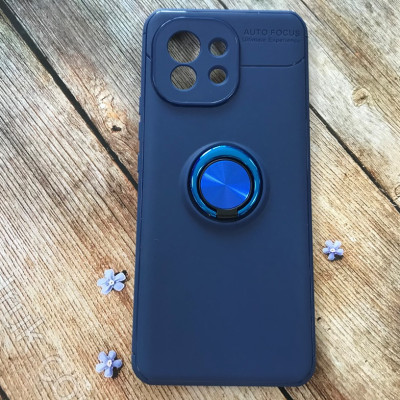 Накладка TPU Deen ColorRing під магнітний тримач для Xiaomi Mi 11- синій Накладка TPU Deen ColorRing під магнітний тримач для Xiaomi Mi 11- синій