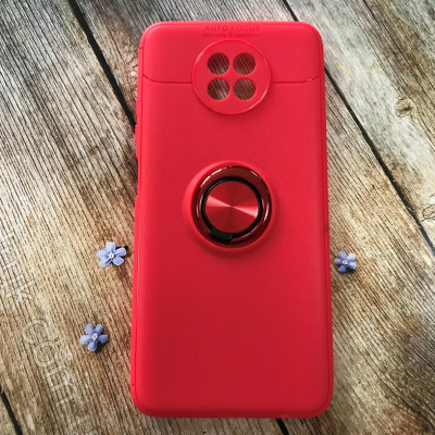 Накладка TPU Deen ColorRing під магнітний тримач для Xiaomi Redmi Note 9T- червоний Накладка TPU Deen ColorRing під магнітний тримач для Xiaomi Redmi Note 9T- червоний