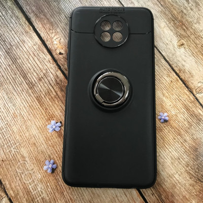Накладка TPU Deen ColorRing під магнітний тримач для Xiaomi Redmi Note 9T- чорний Накладка TPU Deen ColorRing під магнітний тримач для Xiaomi Redmi Note 9T- чорний
