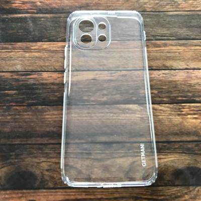 Накладка TPU GETMAN Clear для Xiaomi Mi 11- прозорий Накладка TPU GETMAN Clear для Xiaomi Mi 11- прозорий