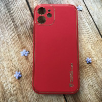 Накладка шкіряна XShield для iPhone 12 mini (5.4 `)- червоний Накладка шкіряна XShield для iPhone 12 mini (5.4 `)- червоний