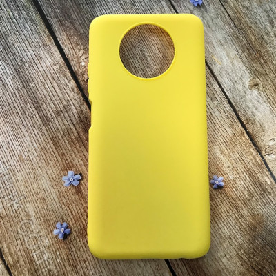 Накладка Candy для Xiaomi Redmi Note 9T- жовтий Накладка Candy для Xiaomi Redmi Note 9T- жовтий
