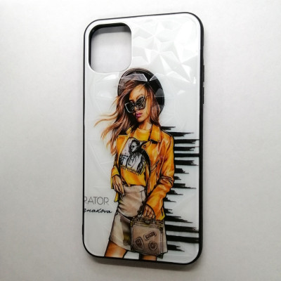 Накладка Prisma Ladies для iPhone 11 Pro Max- Girl Yellow Накладка Prisma Ladies для iPhone 11 Pro Max- Girl Yellow