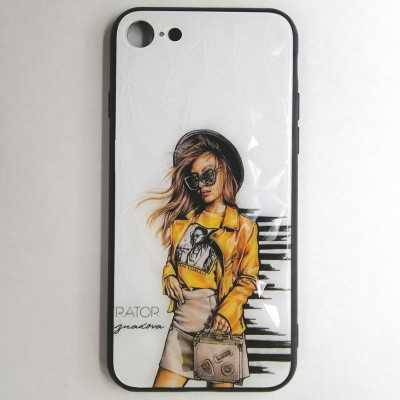 Накладка Prisma Ladies для iPhone 7- Girl Yellow Накладка Prisma Ladies для iPhone 7- Girl Yellow