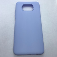 Накладка Candy для Xiaomi Poco X3- бузковий синій Накладка Candy для Xiaomi Poco X3- бузковий синій