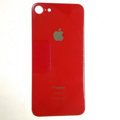 Задня кришка для iPhone 8 (big hole) Red