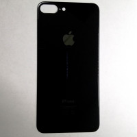 Задня кришка для iPhone 8 Plus (big hole) Black