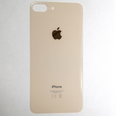 Задня кришка для iPhone 8 Plus (big hole) Gold