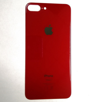 Задня кришка для iPhone 8 Plus (big hole) Red