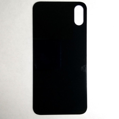 Задня кришка для iPhone XS (big hole) Black