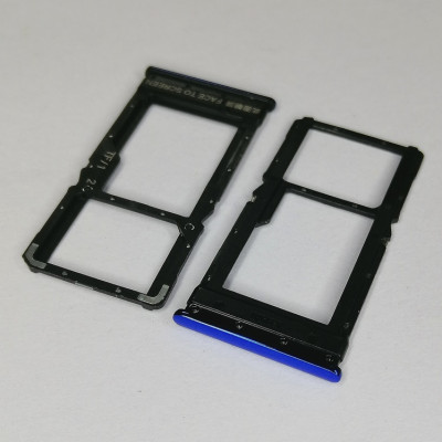 SIM лоток для Xiaomi Poco X3 Blue SIM лоток для Xiaomi Poco X3 Blue