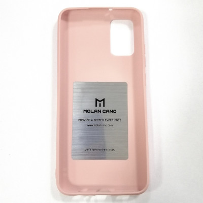 Накладка TPU Molan Cano Smooth для Samsung A02s/A025- рожевий