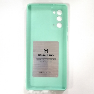 Накладка TPU Molan Cano Smooth для Samsung Note 20- бірюзовий