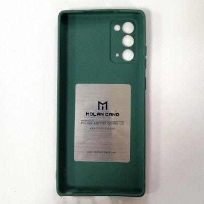 Накладка TPU Molan Cano Smooth для Samsung Note 20- зелений