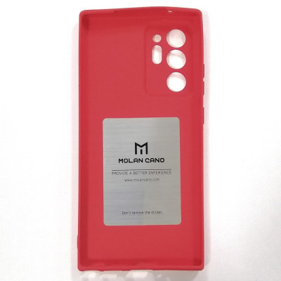 Накладка TPU Molan Cano Smooth для Samsung Note 20 Ultra- червоний