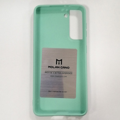 Накладка TPU Molan Cano Smooth для Samsung S21- бірюзовий