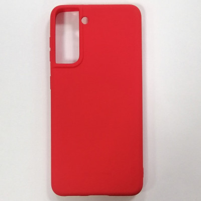 Накладка TPU Molan Cano Smooth для Samsung S21- червоний Накладка TPU Molan Cano Smooth для Samsung S21- червоний