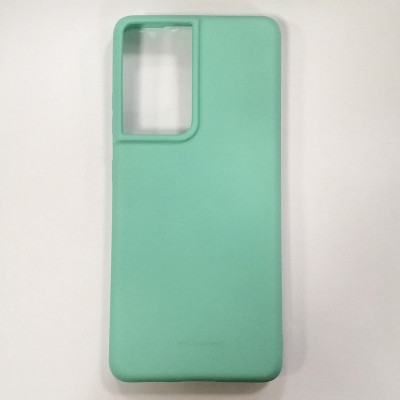 Накладка TPU Molan Cano Smooth для Samsung S21 Ultra- бірюзовий Накладка TPU Molan Cano Smooth для Samsung S21 Ultra- бірюзовий