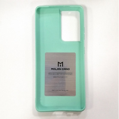 Накладка TPU Molan Cano Smooth для Samsung S21 Ultra- бірюзовий