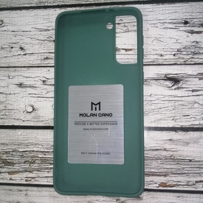 Накладка TPU Molan Cano Smooth для Samsung S21 Plus- зелений