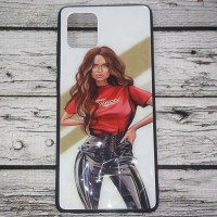 Накладка Prisma Ladies для Samsung Note 10 lite 2020- Girl Red
