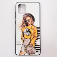 Накладка Prisma Ladies для Samsung Note 10 lite 2020- Girl Yellow