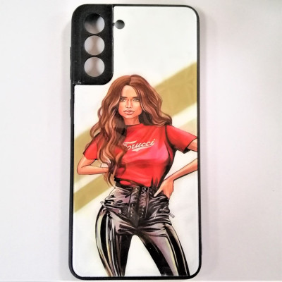 Накладка Prisma Ladies для Samsung S21 Plus- Girl Red Накладка Prisma Ladies для Samsung S21 Plus- Girl Red
