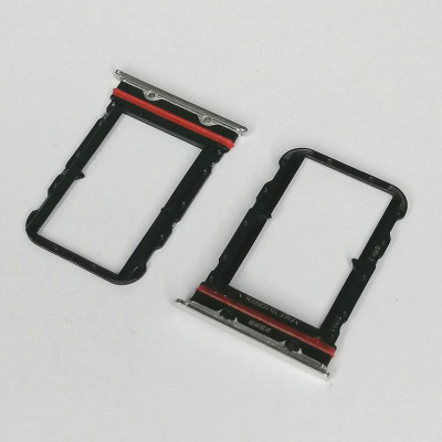 SIM лоток для Xiaomi Mi Note 10 Lite Silver SIM лоток для Xiaomi Mi Note 10 Lite Silver