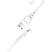 USB кабель Aspor A100 Micro Fast Charge 3A/1м- білий