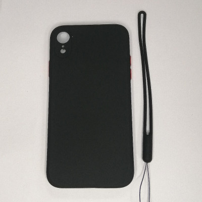 Накладка TPU Square Full Camera для iPhone XR- чорний Накладка TPU Square Full Camera для iPhone XR- чорний